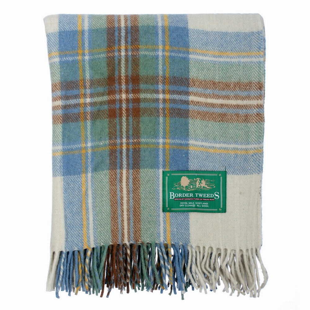 New BNWT Scottish Throw Large Wool Tartan Rug Range of Tartans